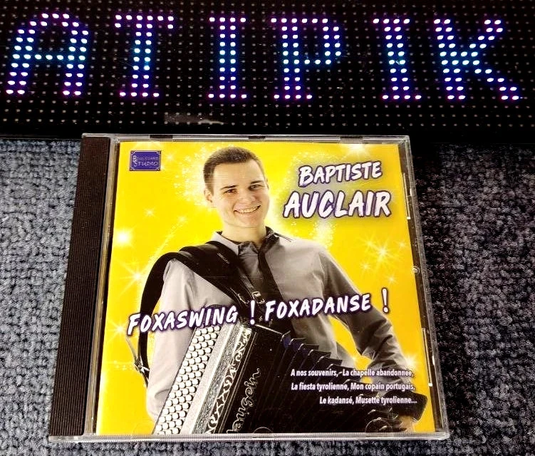 🪗 Cd Baptiste Auclair - Foxaswing Foxadanse - Accordéon Musette Français 🎶